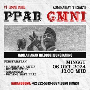 Pamflet PPAB Komsat Trisakti GMNI INHIL, Riau