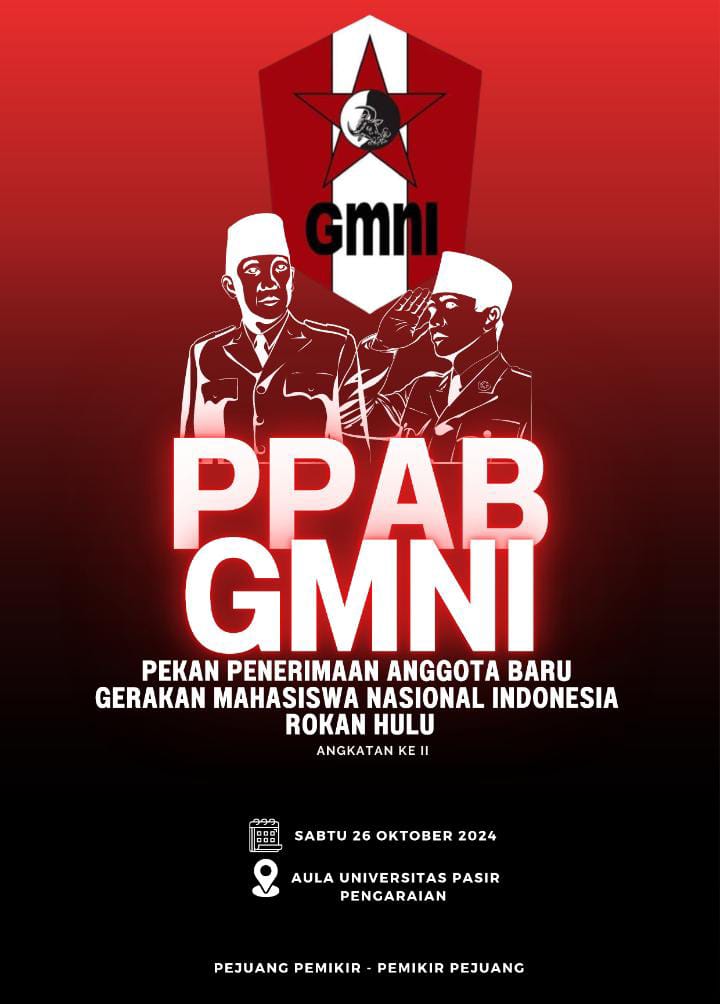 GMNI Rohul Gelar PPAB, Bung Khoirul: Saya Berharap pada Loyalitas dan Pengabdian Generasi Muda